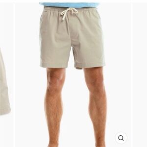 Southern Tide Khaki Casual Shorts Sun Farer Medium Sand Dollar